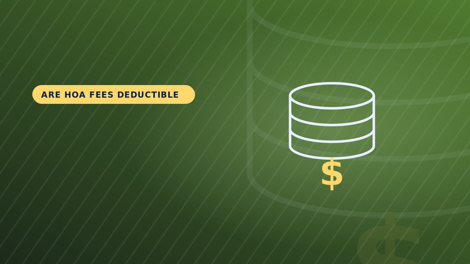 Are HOA Fees Tax Deductible? What Owners Should Know