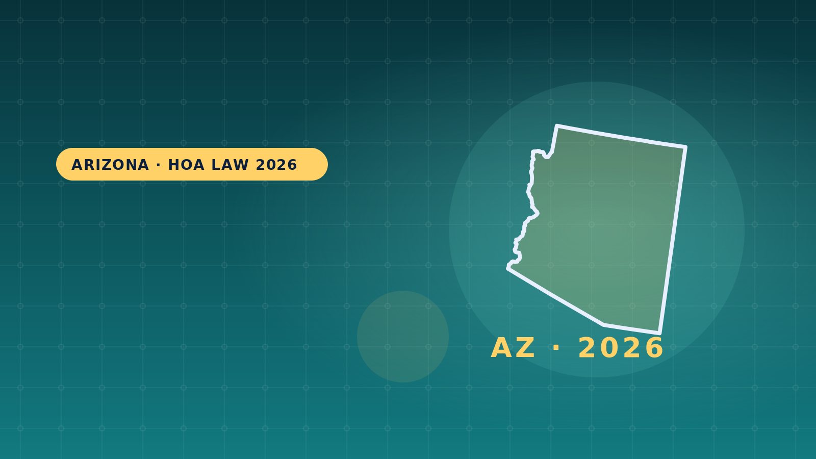 Arizona HOA Laws 2026: Guide for Boards & Owners