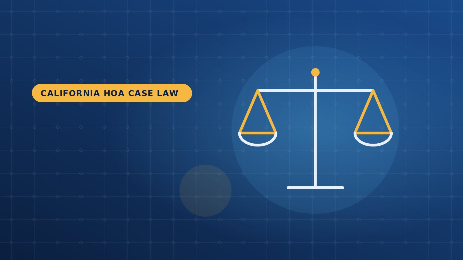 California HOA Case Law: Nahrstedt, Lamden, and More