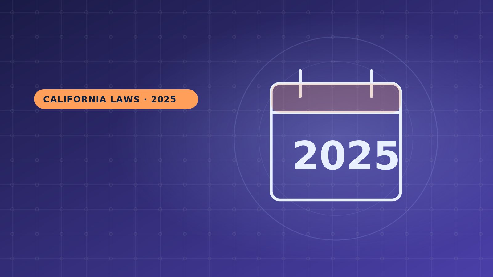 California HOA Laws Effective 2025: AB 2159, SB 900, More