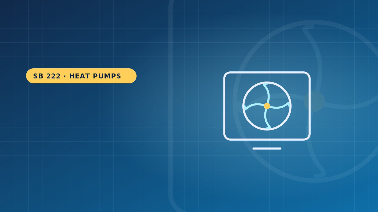 California SB 222: HOA Heat Pump and Electric Appliance Law