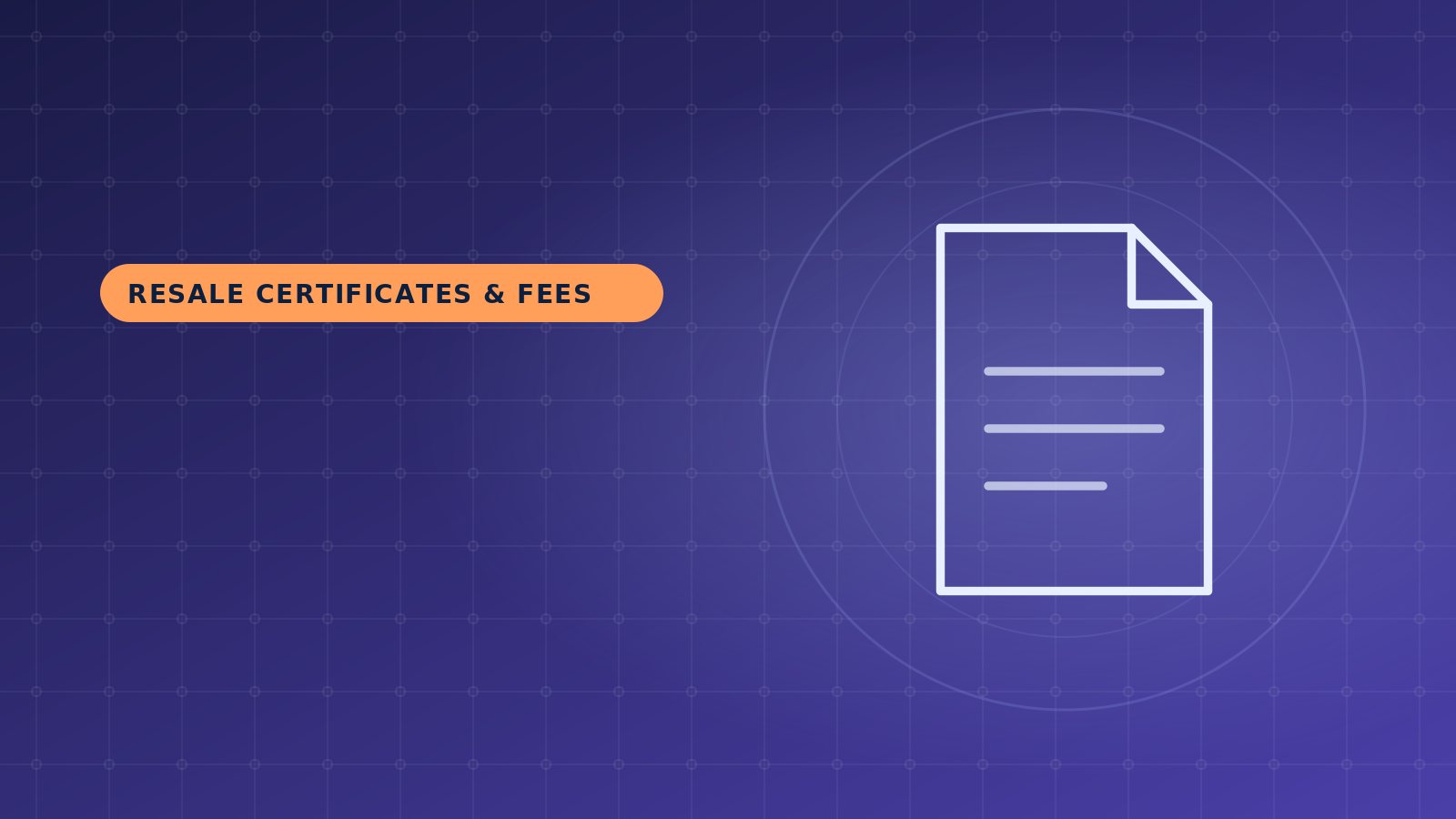 HOA Resale Certificate, Transfer Fees and Payoff Statements